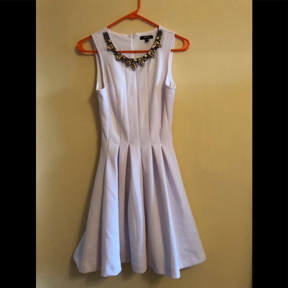 White formal dress